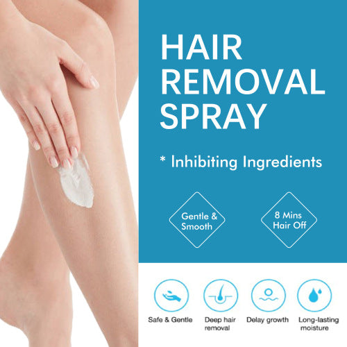 OCEAURA Hair Removal Spray, Underarm Leg Hair Hand Hair Mild Non-Irritating Skin Cleansing Removal Hair Removal
