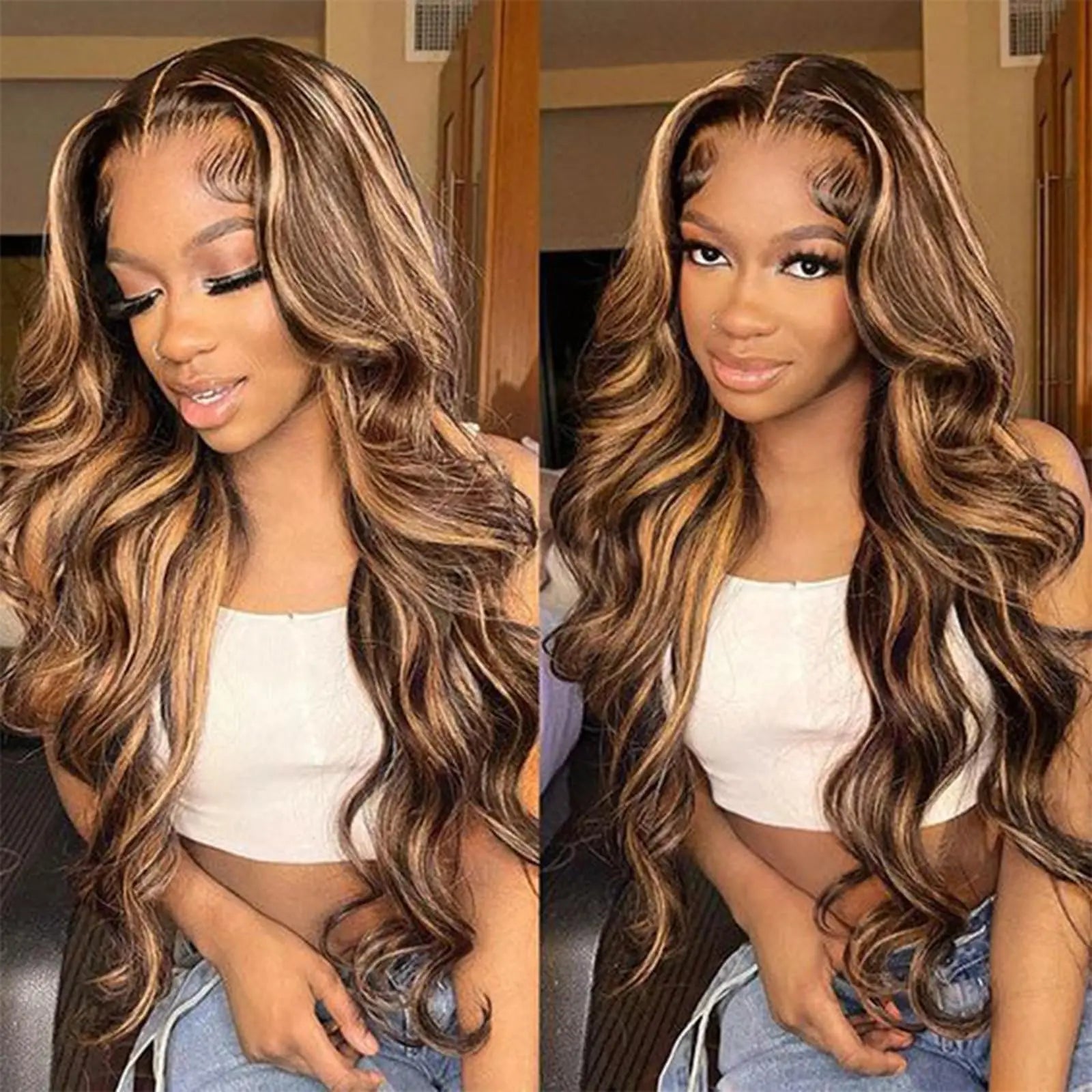 Wholesale Inventory Brazilian Hair Body Wave HD Lace Front Wig,Virgin Cuticle Aligned Full Lace Human Hair Wig for Black Women