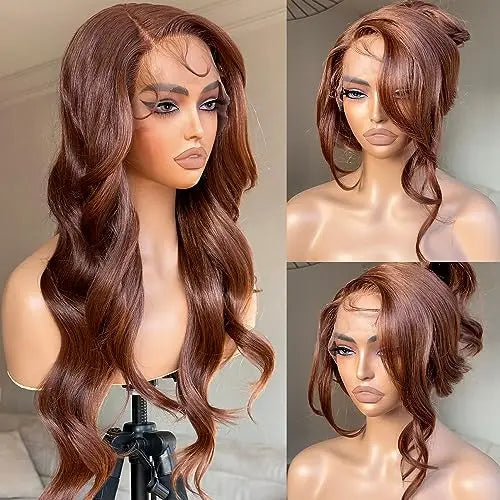 Wholesale Inventory Brazilian Hair Body Wave HD Lace Front Wig,Virgin Cuticle Aligned Full Lace Human Hair Wig for Black Women
