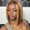 Wholesale Blonde Color Glueless Human Hair Full 13x6 HD Lace Frontal Wig 250% Density Body Wave Lace Front Wig for Black Women
