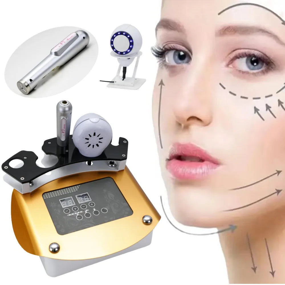 New Beauty Products 2025 Electroporation Mesotherapy Machine Needle Free Injection  Microcurrent Lift Face Device