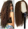 Wholesale Blonde Color Glueless Human Hair Full 13x6 HD Lace Frontal Wig 250% Density Body Wave Lace Front Wig for Black Women