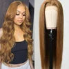 Wholesale Blonde Color Glueless Human Hair Full 13x6 HD Lace Frontal Wig 250% Density Body Wave Lace Front Wig for Black Women