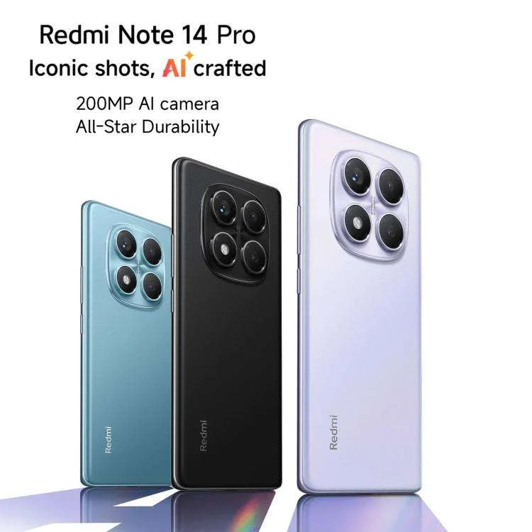 Original Used for Redmi Note 14 Pro 5G Smartphone 120Hz Screen IP68 Waterproof Mi Octa Core Dual SIM Card 512GB 256GB LTE