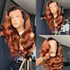 Wholesale Blonde Color Glueless Human Hair Full 13x6 HD Lace Frontal Wig 250% Density Body Wave Lace Front Wig for Black Women