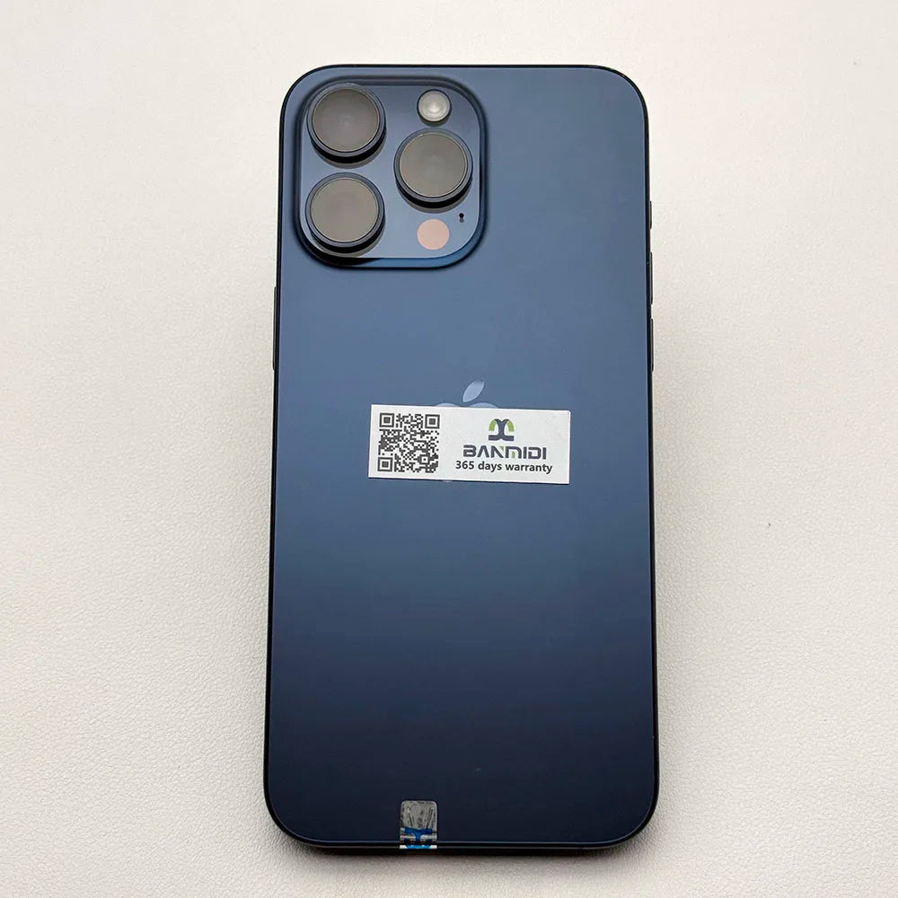 Genuine iPhone 15 Pro Max Dual eSIM Phone 6.7" LTPO Super Retina XDR OLED Face ID NFC A17Pro 8GB 256/512GB 5G Mobile Phone