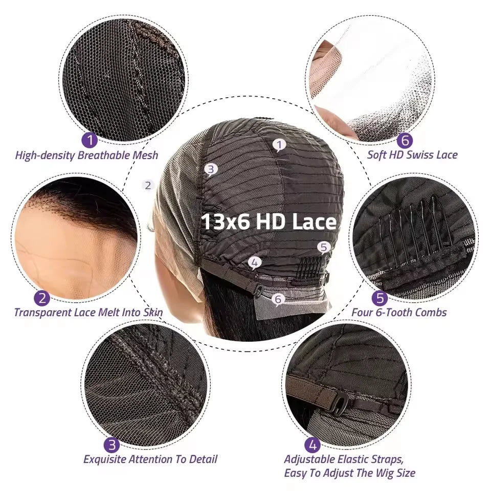 40 46 P4/27 Highligh Body Wave Ombre Brown 13x6 hd lace frontal wig  Wigs 13x4 HD Lace PrePlucked human hair For Women