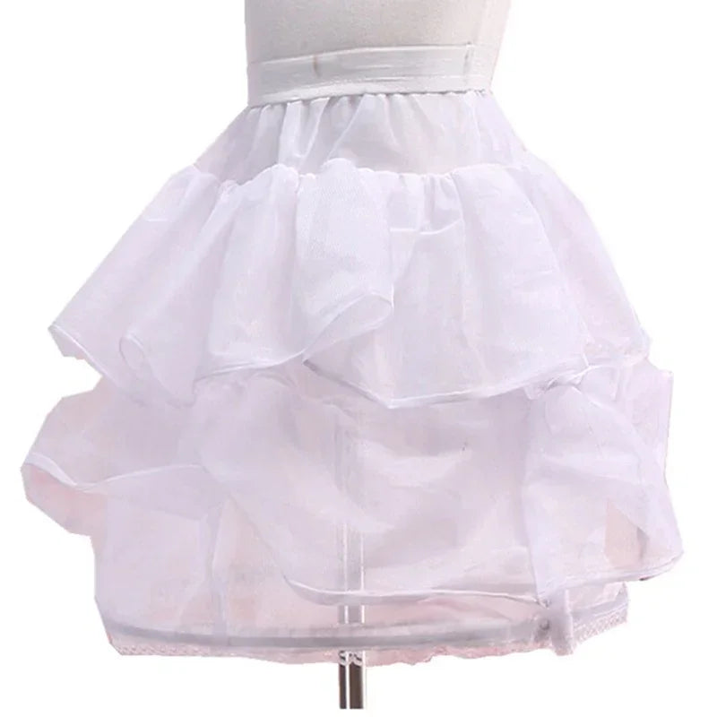 Embroidered Mesh Wedding Dress Flower Girl Performance Girl's Dress 4-12 Year Old Girl's Big Bow Princess Dress