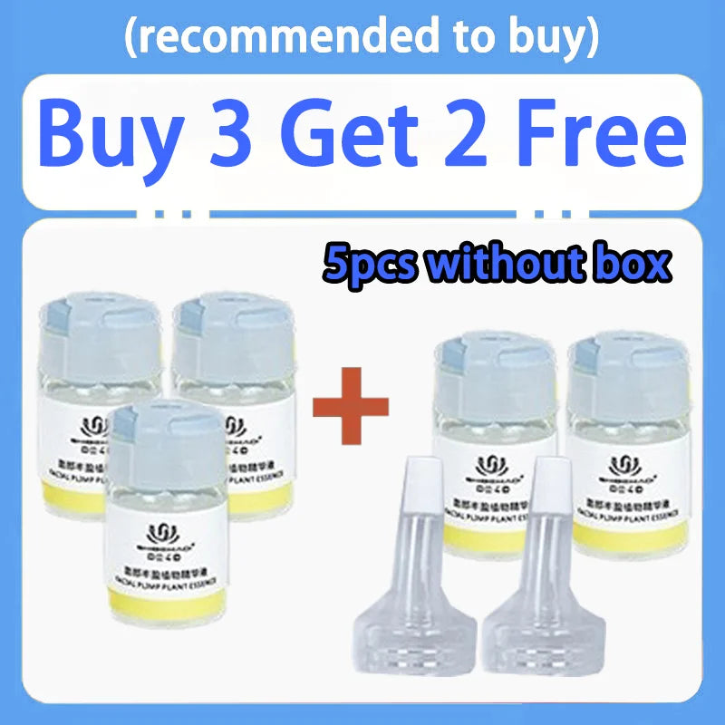 Beauty salon facials, plumping and plumping plant essences, hydrating and lightening temples, facial set