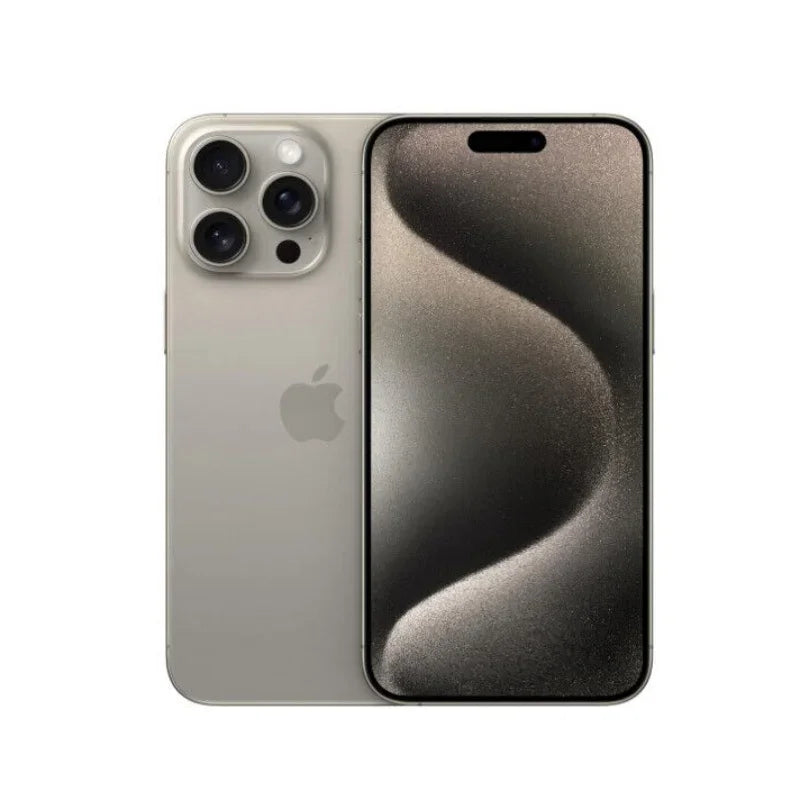 Genuine iPhone 15 Pro Max Dual eSIM Phone 6.7" LTPO Super Retina XDR OLED Face ID NFC A17Pro 8GB 256/512GB 5G Mobile Phone